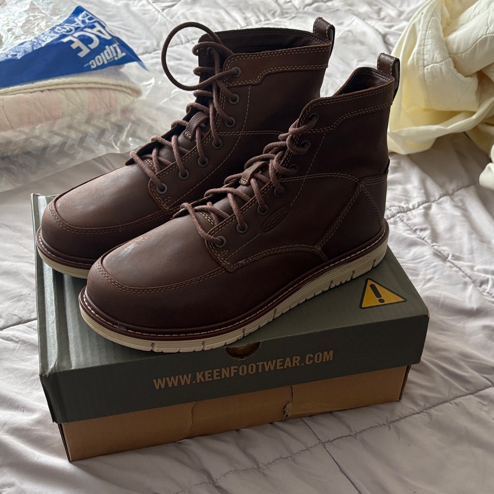 Keen Men's San Jose 6” Soft toe Leather Boots